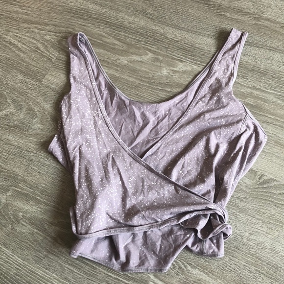 Lululemon Its a Tie tank Splatter Dye Dusty Dawn 6 - Picture 7 of 9